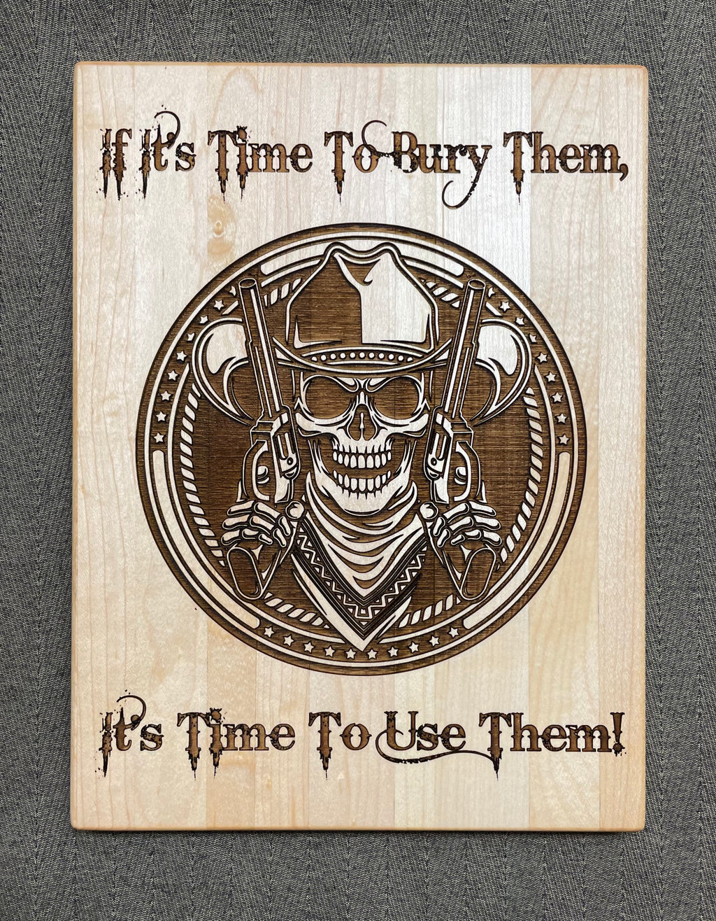 If Its Time To Bury Them