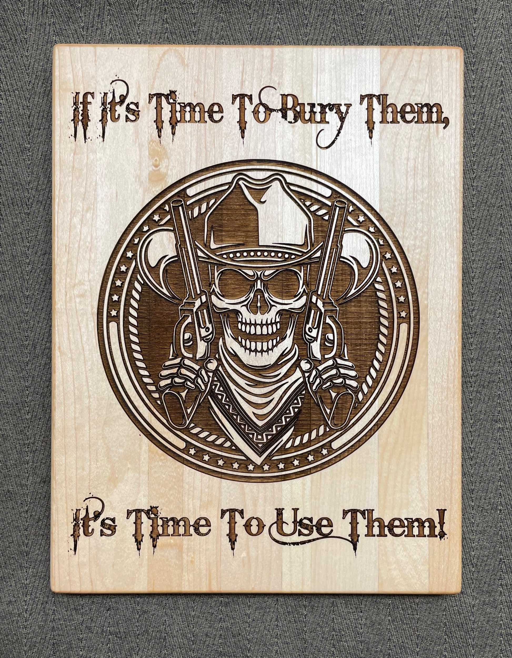 If Its Time To Bury Them