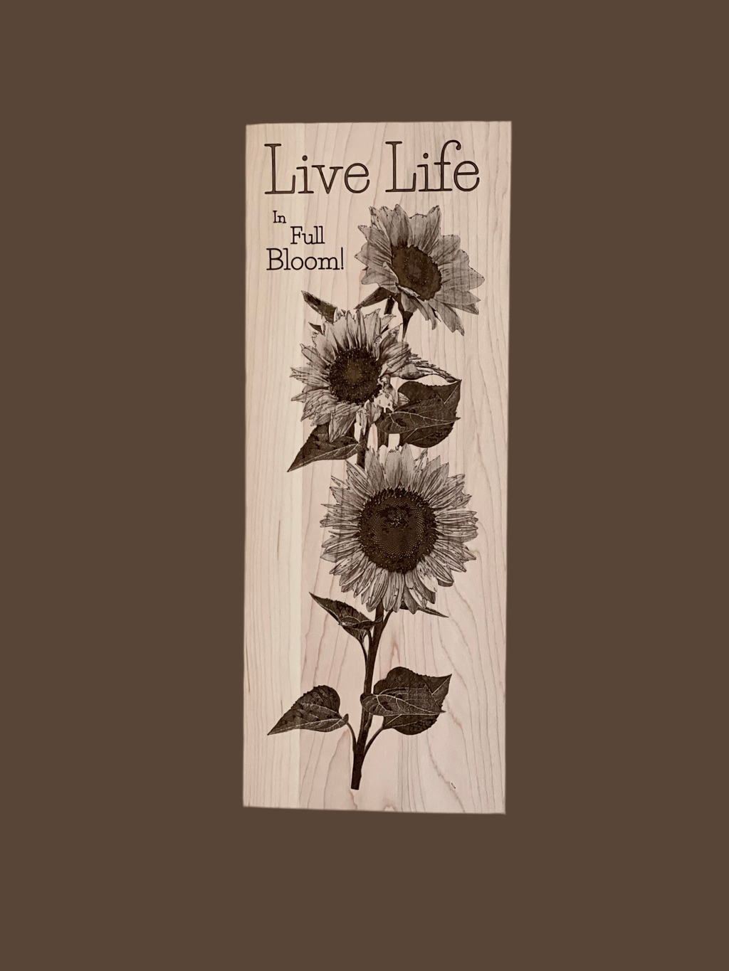 Live Life in Full Bloom