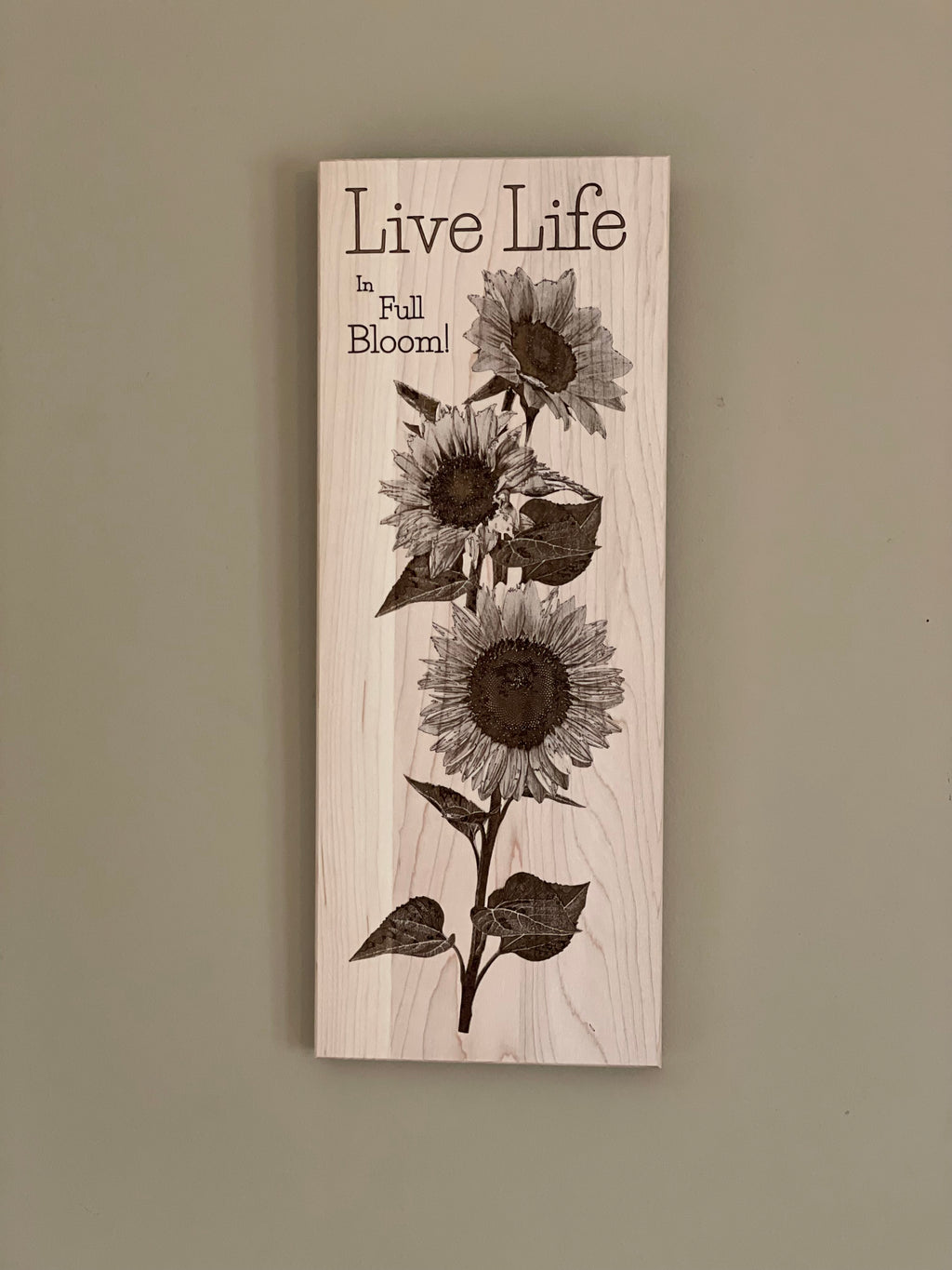 Live Life in Full Bloom