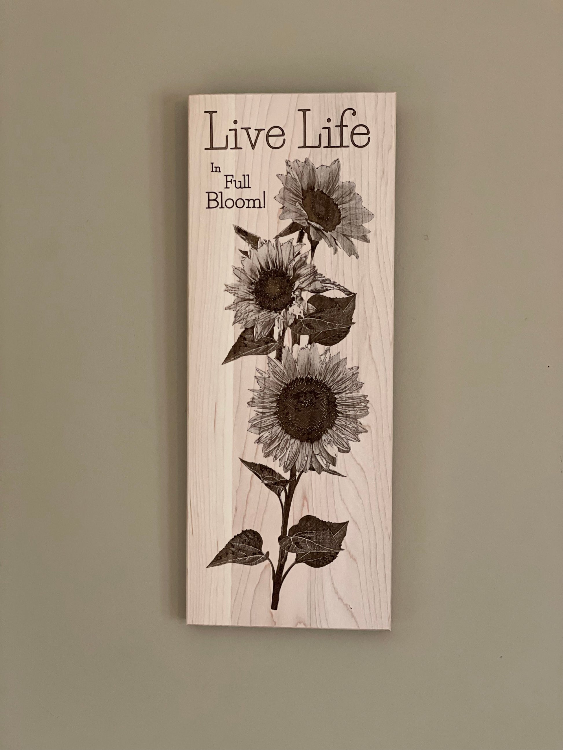 Live Life in Full Bloom