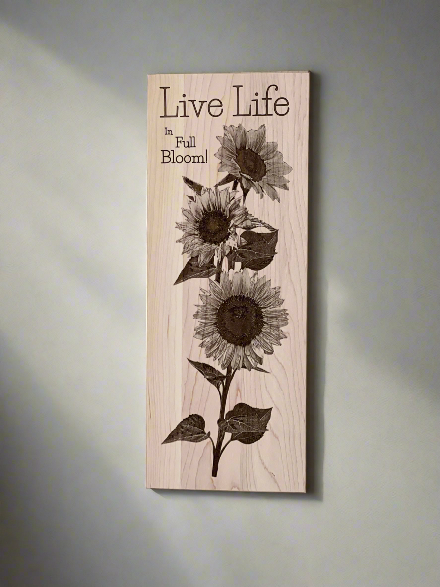 Live Life in Full Bloom