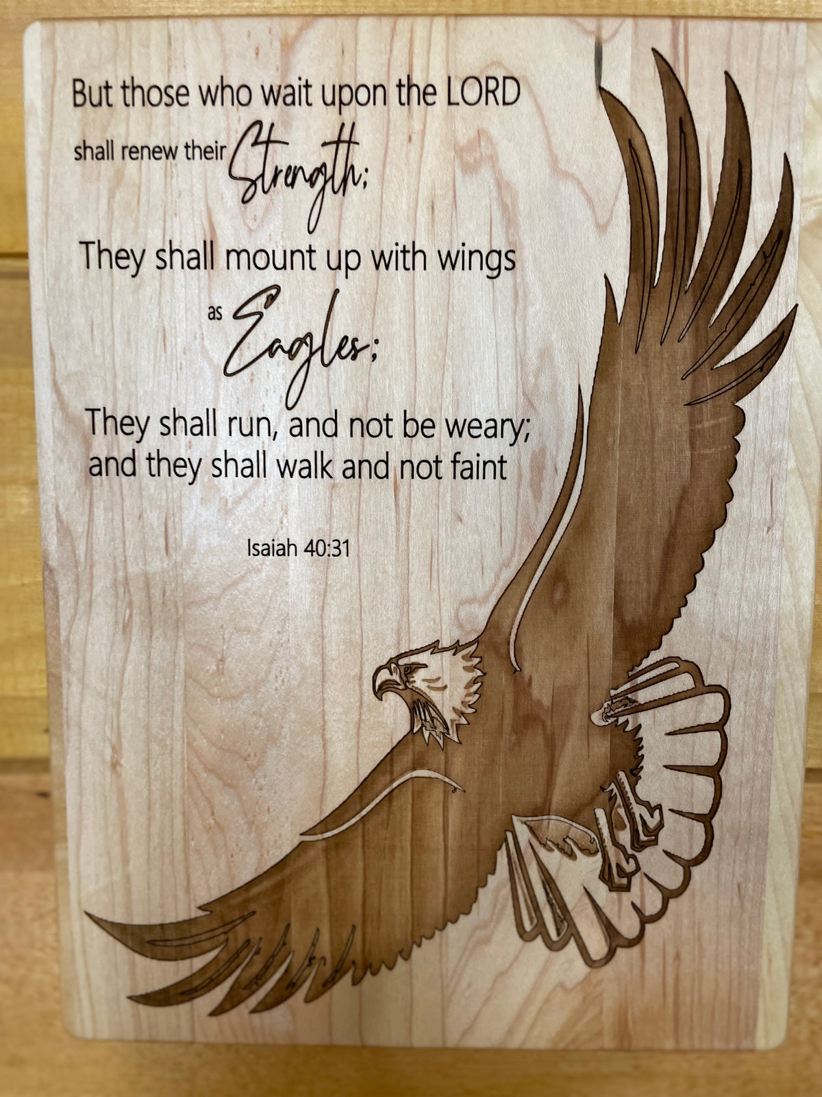Isaiah 40:31 (Eagle) – Sue Boo