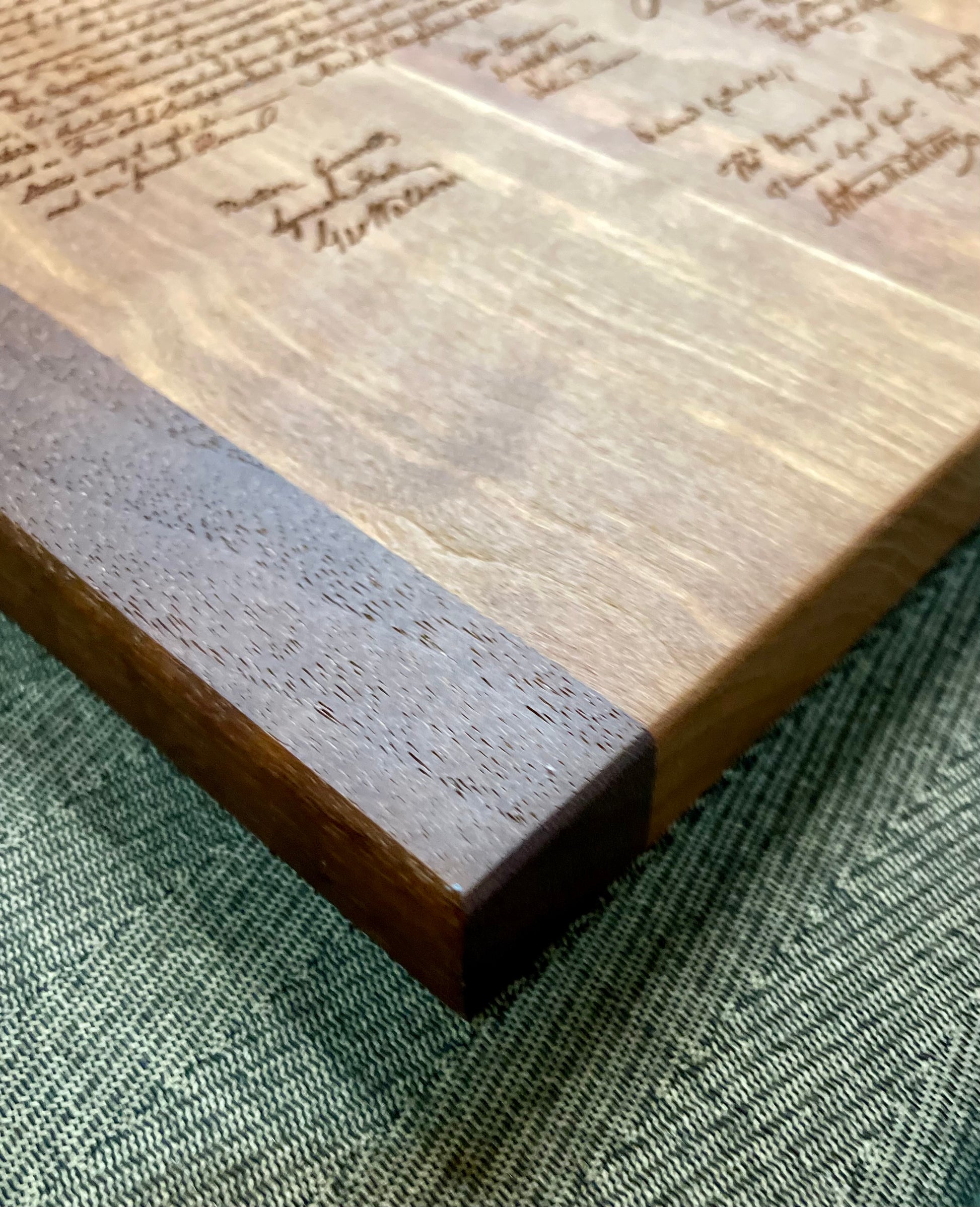 Declaration of Independence - This Beautifully Engraved Wooden Plaque Will Make A Great Gift For Any History Buff Or Patriot. Unique Decor.
