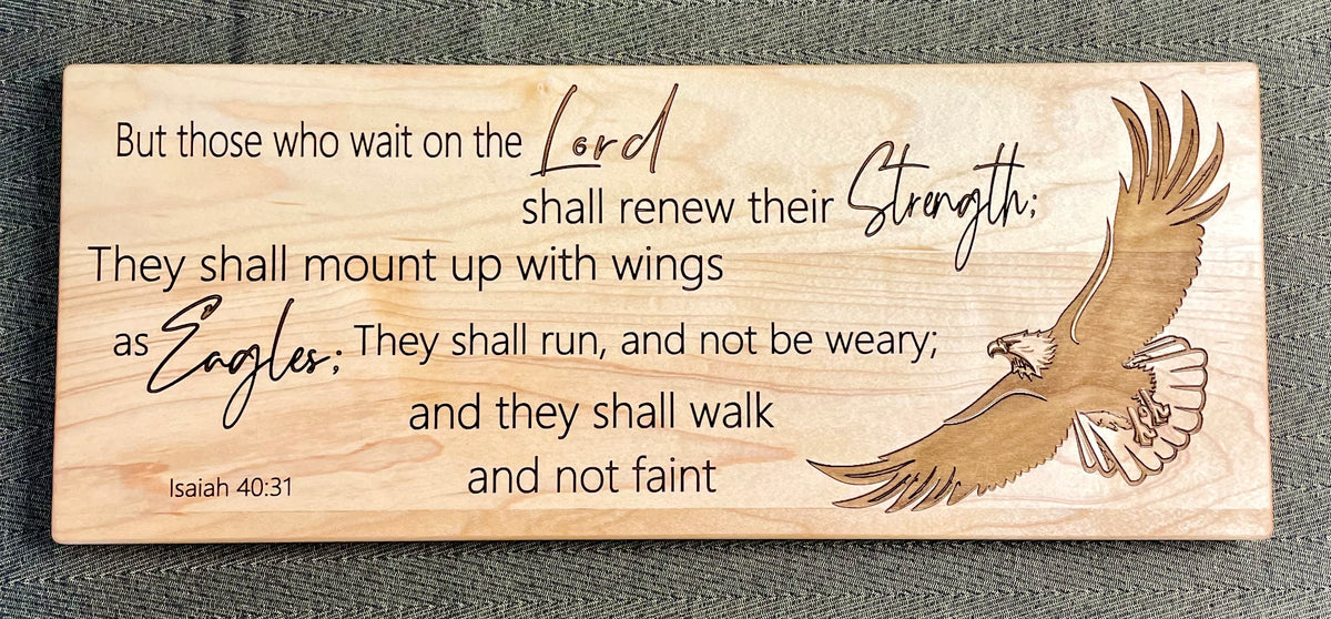 Isaiah 40:31 (Eagle) – Sue Boo